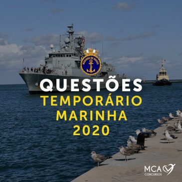 Questões – Temporário Marinha 2020