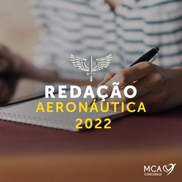 Redação – Concurso Aeronáutica 2022
