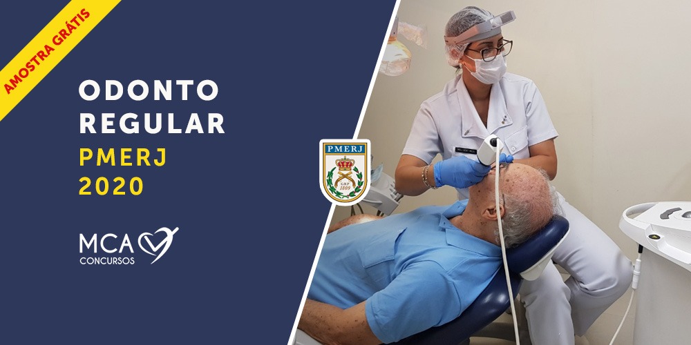 Curso Odonto Regular PMERJ 2020 - MCA Concursos