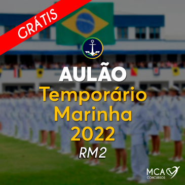 Aulão Temporário Marinha 2022 – Grátis