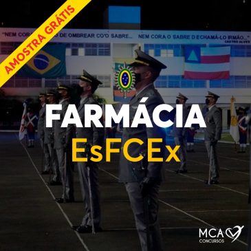 Farmácia EsFCEx 2022 – Aulas Experimentais Grátis