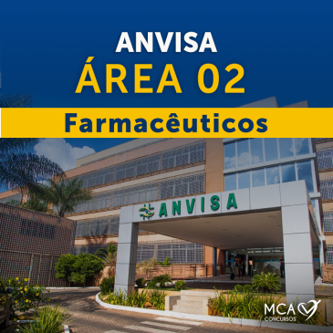 ANVISA – Área 2: FARMACÊUTICOS
