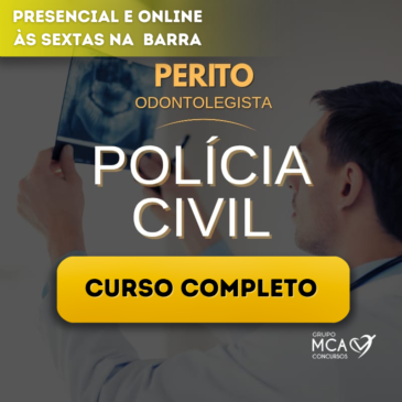 NOVO CURSO ODONTOLEGISTA COMPLETO – PRESENCIAL E ONLINE 2026