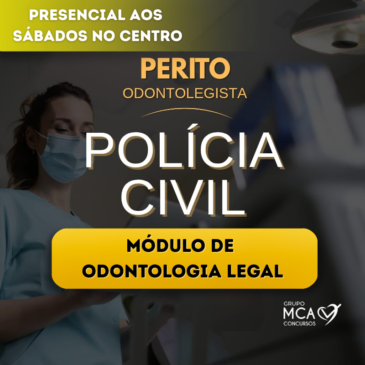 NOVO MÓDULO DE ODONTOLOGIA LEGAL 2026 NO CENTRO DO RIO