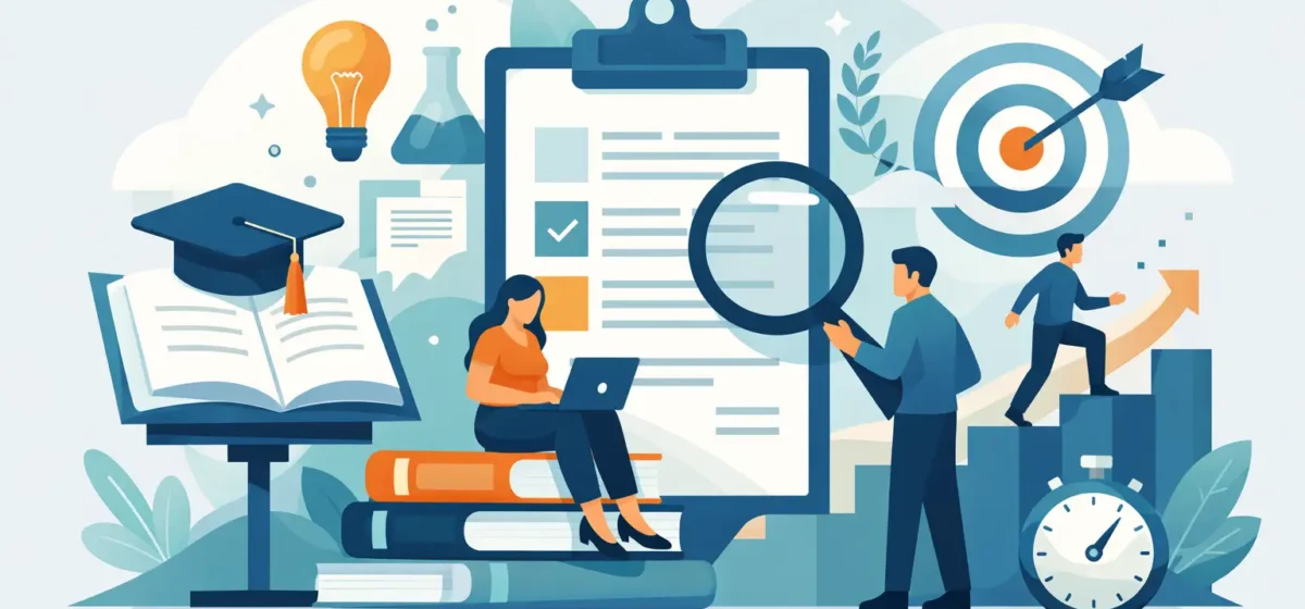 Como adaptar conteúdo acadêmico para concurso