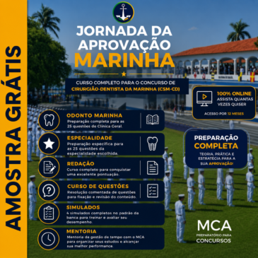 JORNADA DA APROVAÇÃO – MARINHA – Amostra Grátis