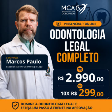 Odontologia Legal Completo Presencial e Online