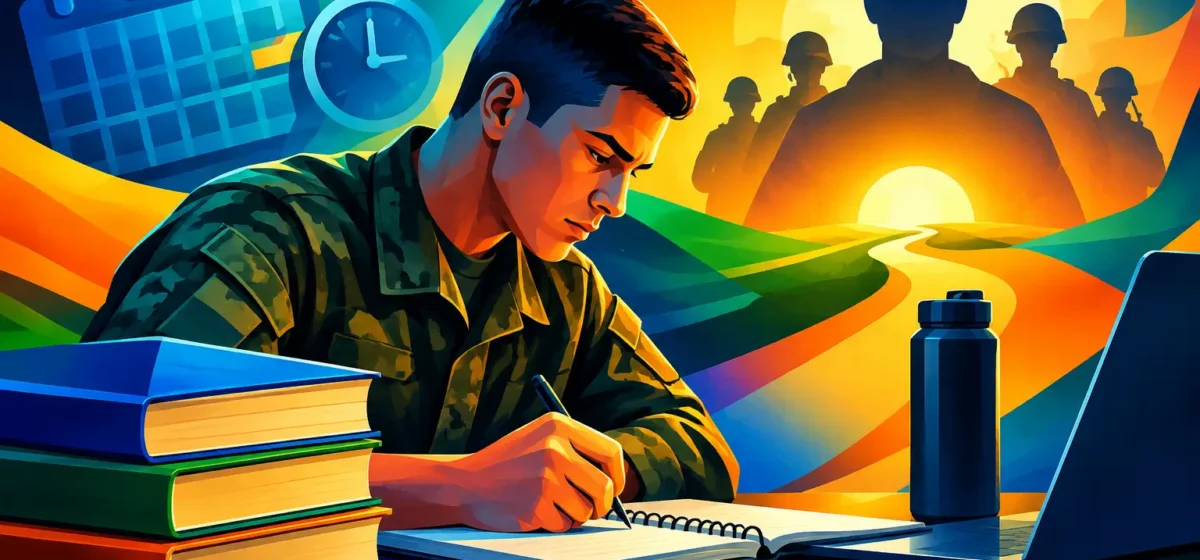Como planejar estudos militares para ser aprovado
